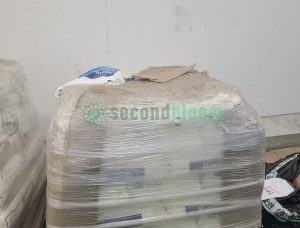 Complete pallet of 35 bags Haifa Magnisal 11-0-0 Water Soluble Magnesium Nitrate shrink-wrapped for controlled environment agriculture